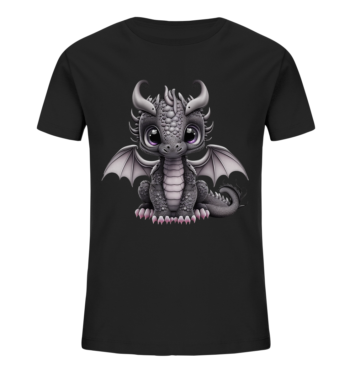 23-1132 Black Dragon - Kids Organic Shirt