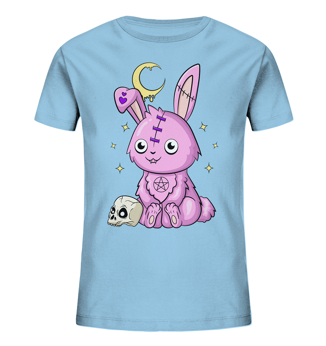 23-1145b Kawaii Bunny - Kids Organic Shirt
