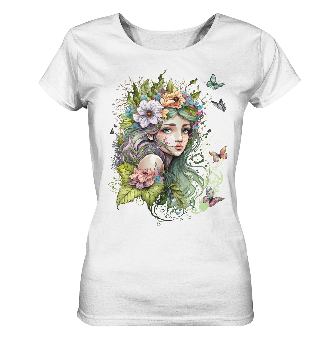 23-1162 Fairy Girl - Ladies Organic Shirt