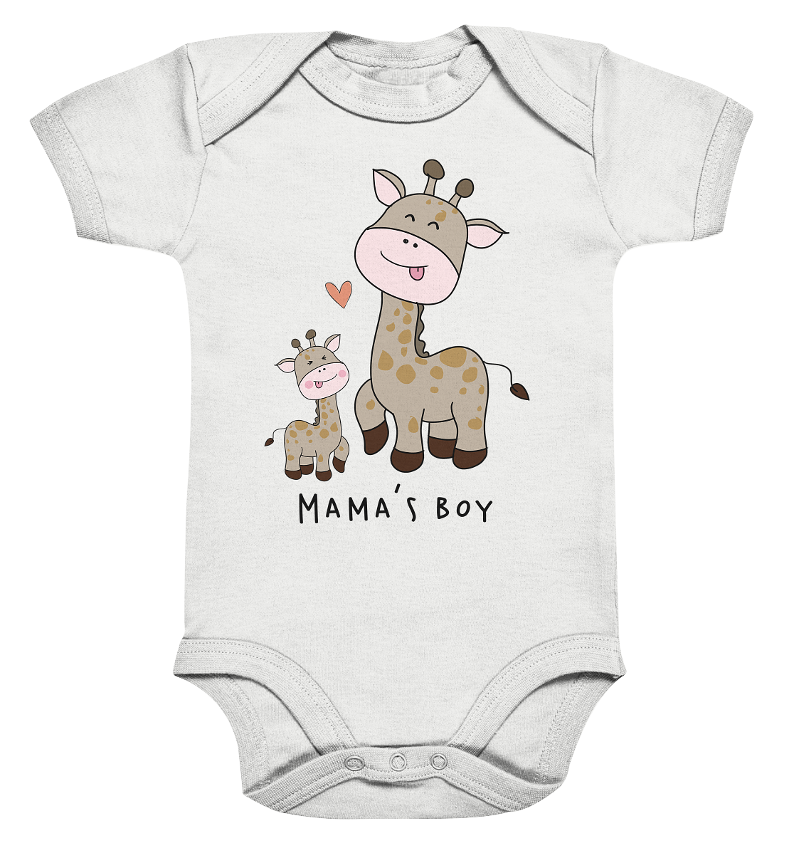 232-1121 Mama`s Boy - Organic Baby Bodysuite